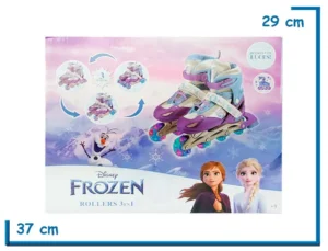 FROZEN ROLLERS 3 EN 1 CON LUCES TALLE S 30-33