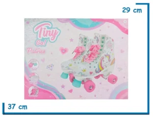 TINY GO PATINES ARTISTICOS TALLE 38 UNICORNIO