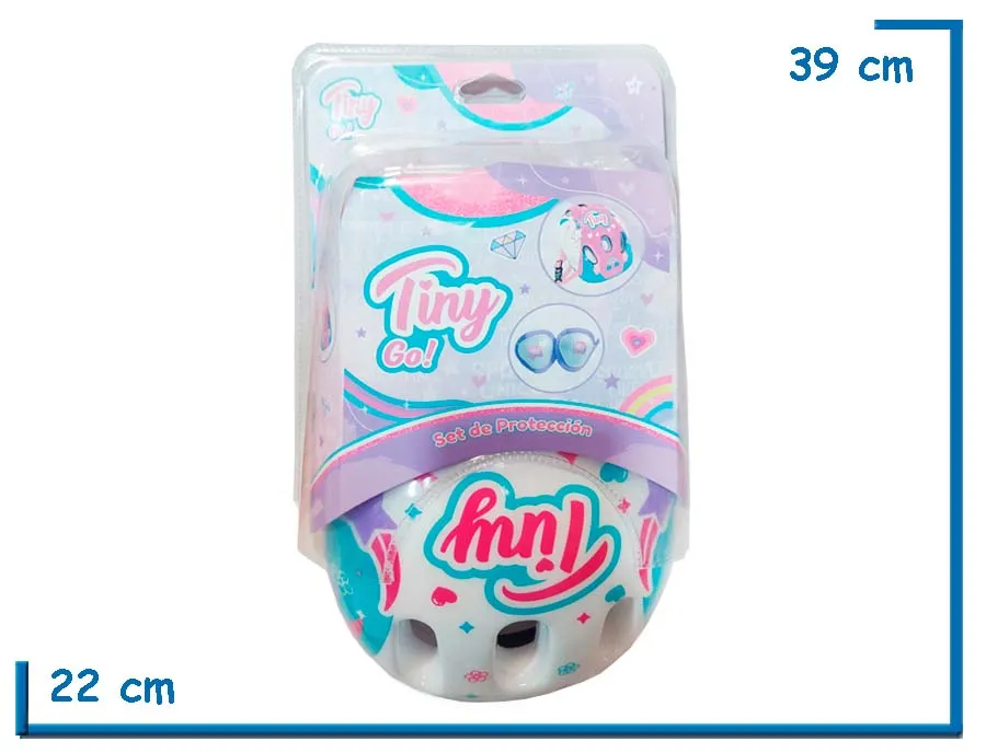 TINY GO SET DE PROTECCION BLANCO EN BLISTER