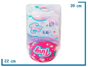 TINY GO SET DE PROTECCION FUCSIA EN BLISTER
