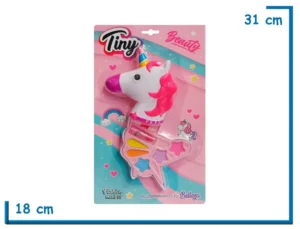 TINY SET DE MAQUILLAJE 1 PISO UNICORNIO OJO EN BLISTER