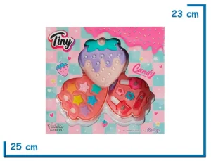 TINY SET DE MAQUILLAJE FRUTILLA EN CAJA