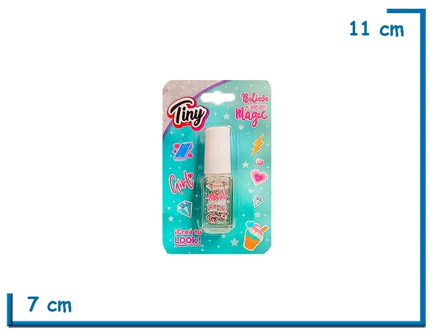 TINY GIRL ESMALTE DE UÑAS BRILLOS