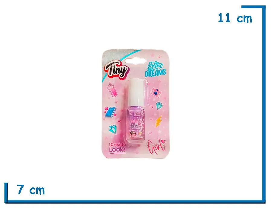TINY GIRL ESMALTE DE U¥AS VIOLETA
