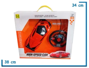 HIGH SPEED CAR 1.16 CONTROL REMOTO NARANJA