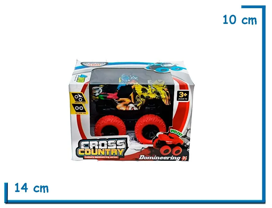 CROSS COUNTRY CAMIONETA TREPADORA ROJA