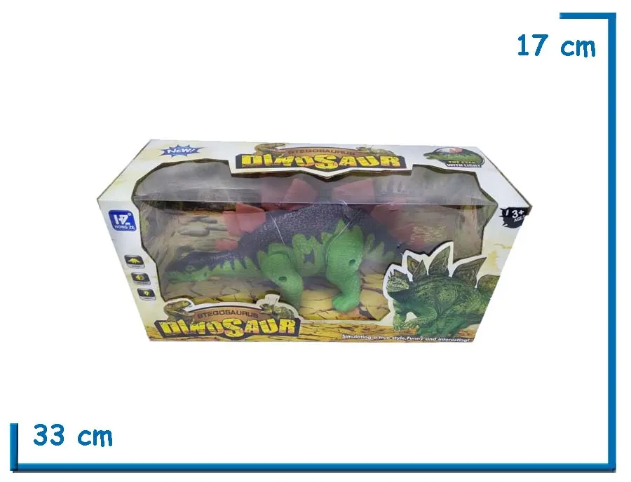 DINOSAUR STEGOSAURUS A PILA