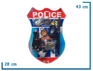 POLICE CONJUNTO DE POLICIA EN BLISTER
