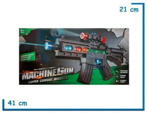 MACHINE GUN AMETRALLADORA A PILA