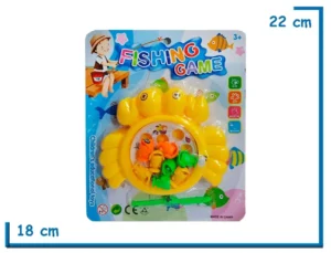 FISHING GAME CANGREJO AMARILLO JUEGO DE PESCA SIMPLE