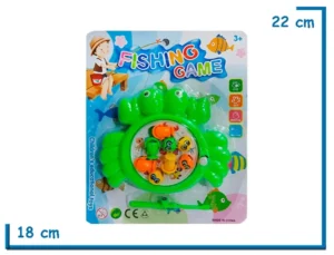 FISHING GAME CANGREJO VERDE JUEGO DE PESCA SIMPLE