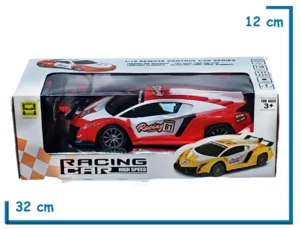 RACING CAR AUTO ROJO RC 1.16