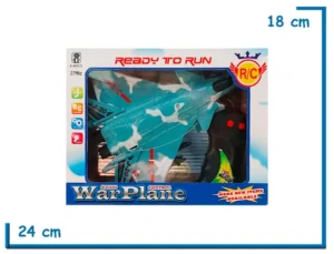 WAR PLANE AVION CELESTE RC