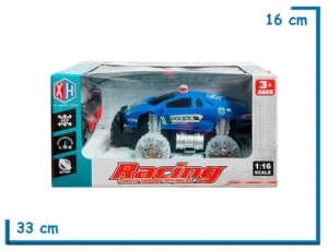 RACING HSP AUTO POLICIA RUEDAS GRANDES RC