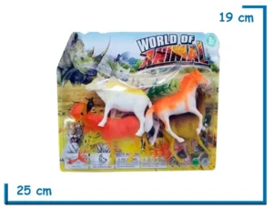 WORLD OF ANIMAL ANIMALES SURTIDOS EN BLISTER