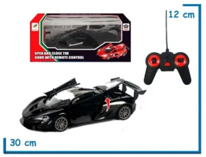 RACE AUTO DE CARERA NEGRO RC 1.18