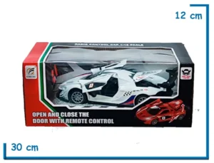RACE AUTO DE CARERA BLANCO RC 1.18
