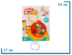 MOBILE MUSICAL CUNERO CARACOL CON MELODIA