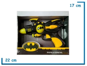 PISTOLA ESPACIAL CHICA BATMAN EN CAJA