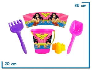 WONDER WOMAN SET DE PLAYA