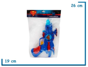 PISTOLA ESPACIAL CHICA SUPERMAN EN BOLSA