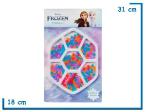 FROZEN FASHION SET HEXAGONO CON MOSTACILLAS EN BLISTER