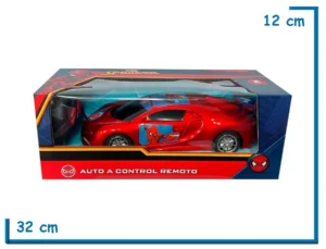SPIDER-MAN AUTO ROJO METALIZADO RC