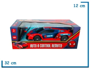 SPIDER-MAN AUTO ROJO Y AZUL RC