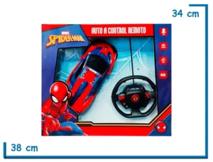 SPIDER-MAN AUTO GRANDE VOLANTE RC