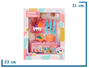 DREAM KITCHEN SUPER SET DE COCINA CON ACCESORIOS