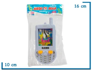 JUEGO DE AGUA AROS LOCOS CELULAR LILA EN BOLSA
