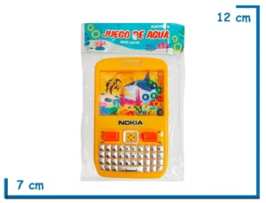 JUEGO DE AGUA AROS LOCOS NOKIA AMARILLO EN BOLSA