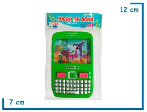 JUEGO DE AGUA AROS LOCOS NOKIA VERDE EN BOLSA