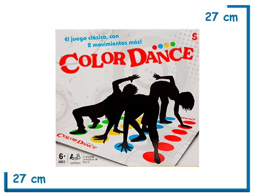 COLOR DANCE GRANDE JUEGO TWISTER EN CAJA
