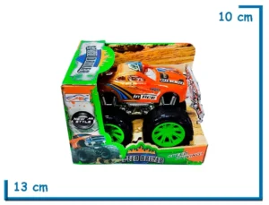 SPEED DRIVER CAMIONETA NARANJA Y DORADA A FRICCION