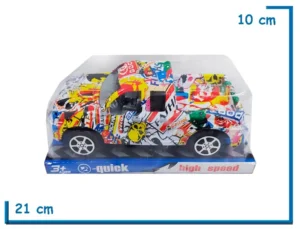 QUICK HIGH SPEED 4X4 DE CARGA PLOTEADA SURTIDA EN BURBUJA