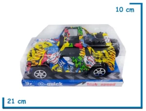 QUICK HIGH SPEED CAMIONETA PLOTEADA SURTIDA EN BURBUJA