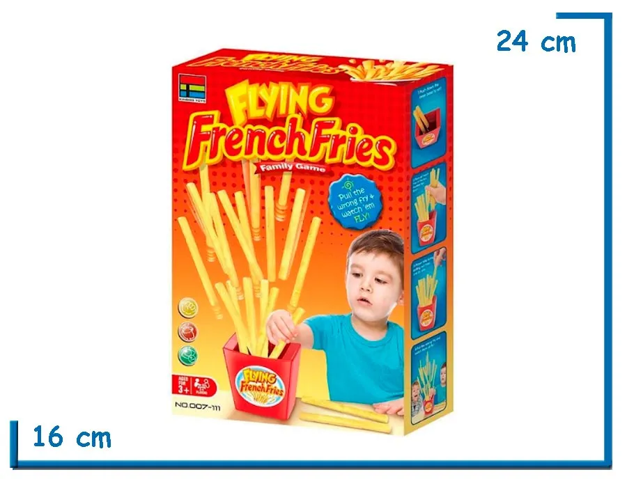 FLYING FRENCH FRIES FAMILY GAME JUEGO DE MESA