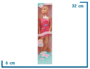 TINY FANTASY MUÑECA VESTIDO FUCSIA MODA