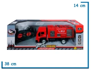 FIRE ENGINE CAMION BOMBERO RC CON LUZ