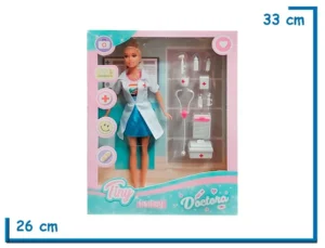 TINY FANTASY DOCTORA MUÑECA REMERA ISLA