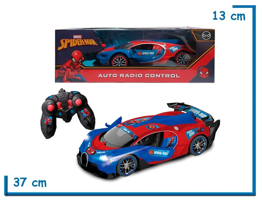 SPIDER-MAN AUTO DEPORTIVO ABRE PUERTAS RC