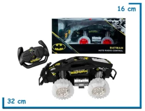 BATMAN AUTO RUEDAS GRANDES RC