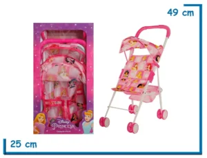 DISNEY PRINCESA COCHECITO INFANTIL EN CAJA