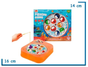 BO CHENG TOYS FISHING GAME NARANJA EN CAJA