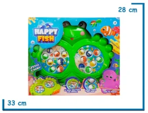 HAPPY FISH JUEGO DE PESCA SAPITO A PILA