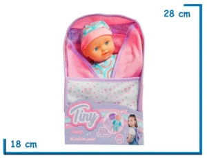 TINY BEBE MI PRIMER PASEO GORRO CELESTE 3 EN 1