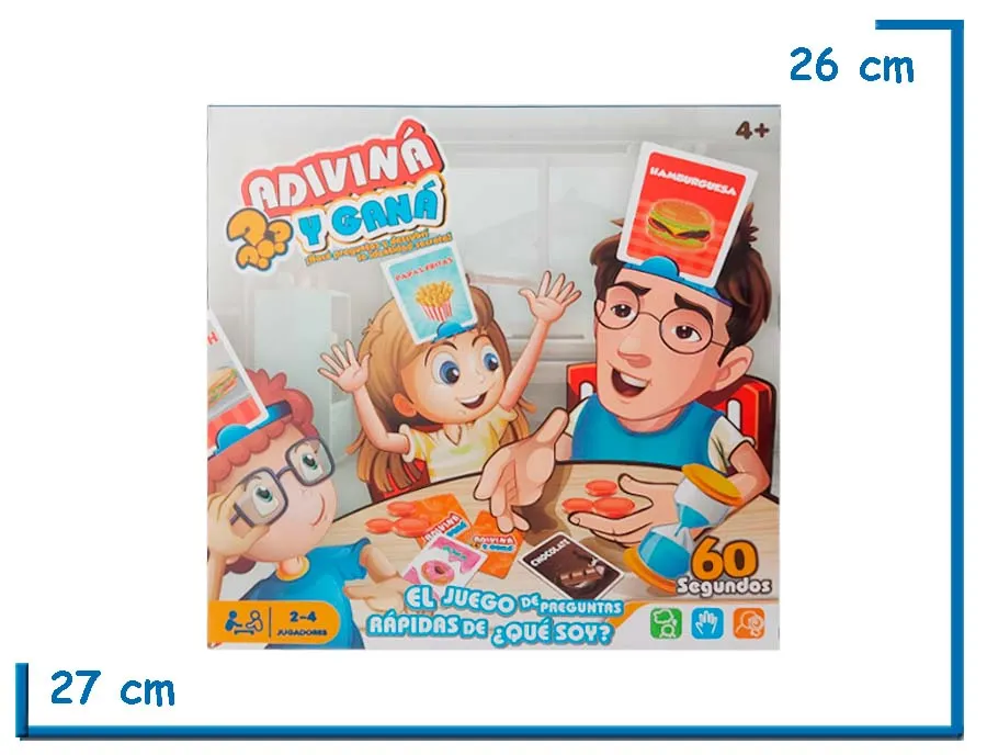 ADIVINA Y GANA JUEGO DE MESA