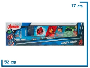 AVENGERS CAMION A FRICCION GRANDE EN CAJA