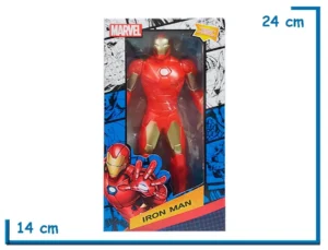 IRON MAN FIGURA DE ACCION EN CAJA 23CM